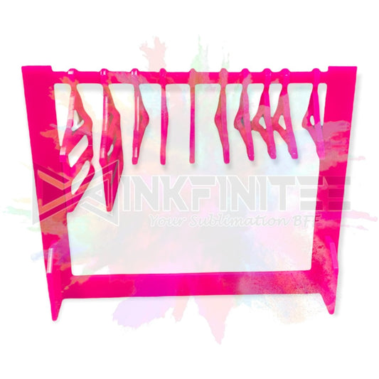ACCESSORIES PINK Earrings Display Holder - Inkfinitee Sublimation