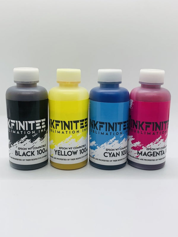 Inkfinitee Sublimation Ink for Epson Workforce printer models - Inkfinitee Sublimation