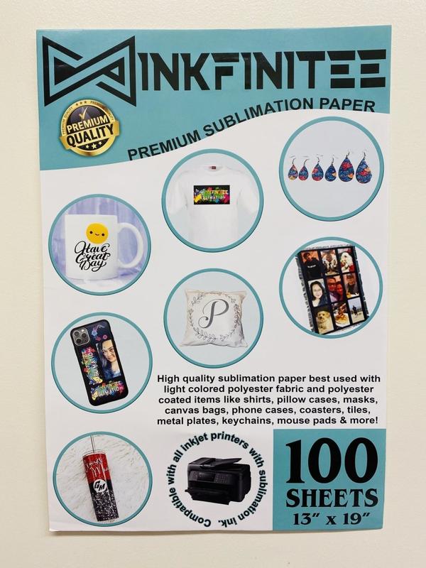 Inkfinitee Sublimation Paper 13”x19” - Inkfinitee Sublimation