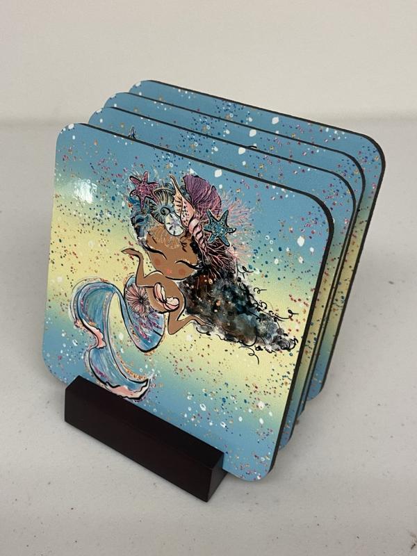 Sublimation House Coaster Square MDF - Inkfinitee Sublimation