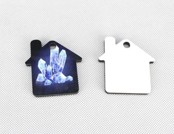 Sublimation Keychain House MDF - Inkfinitee Sublimation