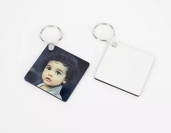 Sublimation Keychain Square MDF - Inkfinitee Sublimation