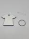 Sublimation Keychain T-shirt MDF - Inkfinitee Sublimation