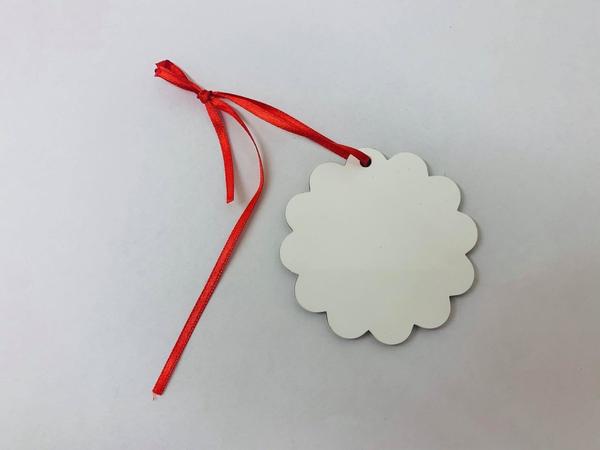 Sublimation Ornament Flower MDF - Inkfinitee Sublimation