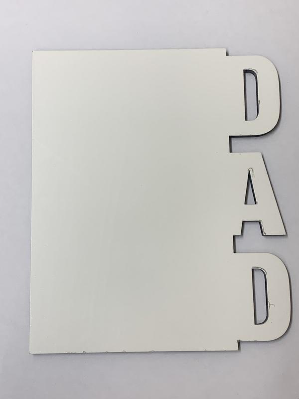 Sublimation Photo Panel Dad MDF - Inkfinitee Sublimation
