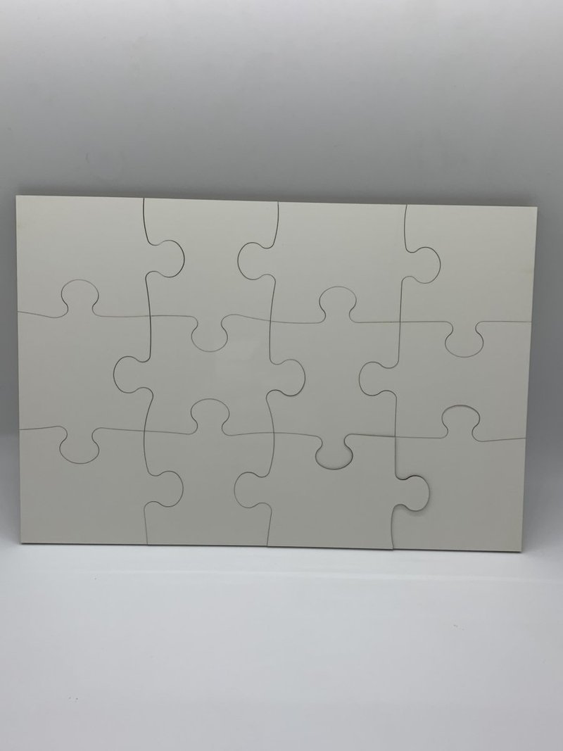 Sublimation Puzzle 12-piece Puzzle Set MDF - Inkfinitee Sublimation