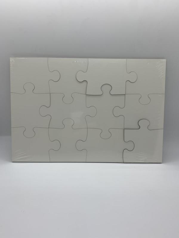 Sublimation Puzzle 12-piece Puzzle Set MDF - Inkfinitee Sublimation