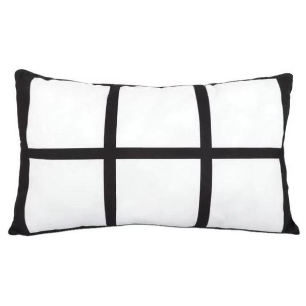 Sublimation Rectangle 6 Photo Panel Throw Pillowcase MICROFIBER - Inkfinitee Sublimation