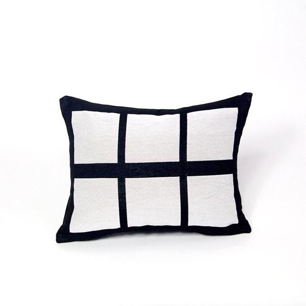 Sublimation Rectangle 6 Photo Panel Throw Pillows - Inkfinitee Sublimation