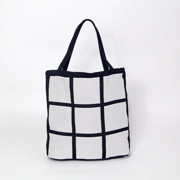 Sublimation Tote Bag 9-Photo Panel - Inkfinitee Sublimation