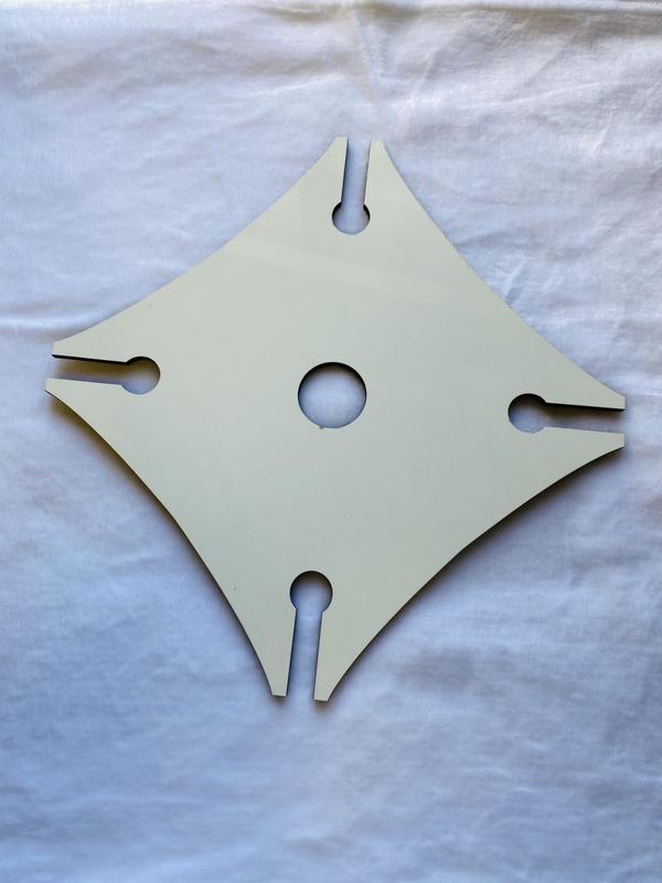 Sublimation Wine Glass Hanger Square MDF - Inkfinitee Sublimation